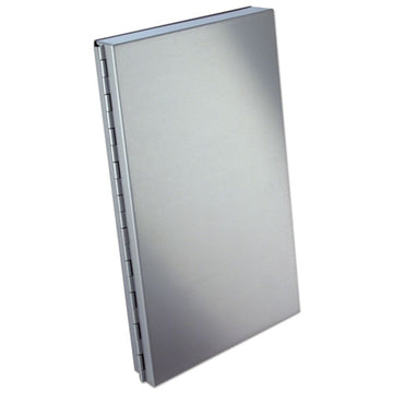 Saunders Snapak Aluminum Side-open Forms Folder, 0.38" Clip Capacity, Holds 5 X 9 Sheets, Silver freeshipping - TVN Wholesale